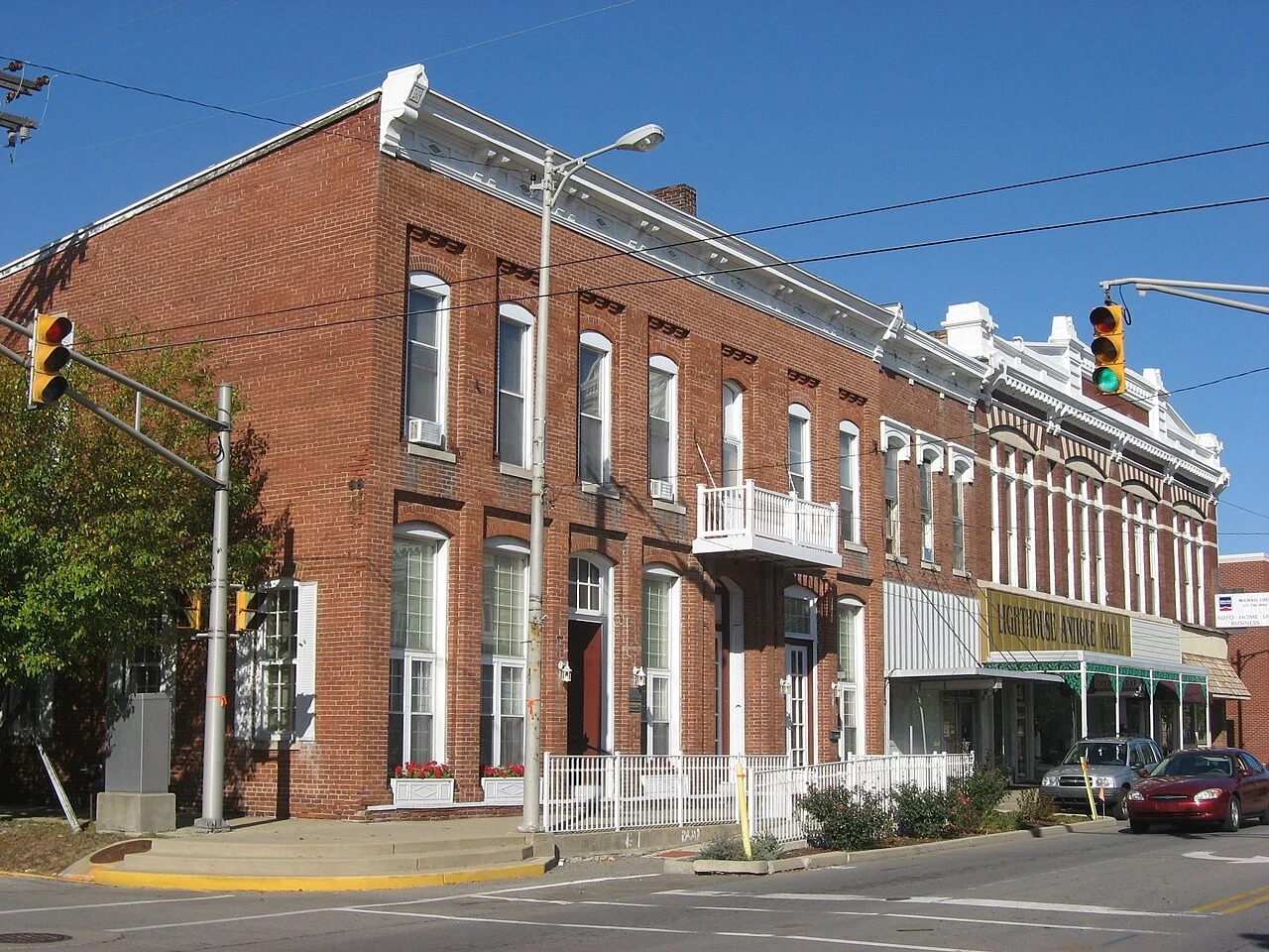 Jackson and Jefferson streets, Franklin, Indiana, 2010
